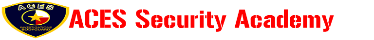 logo for texas security guard training company
